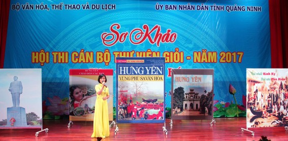 Thư viện tỉnh: Tham dự Sơ khảo Hội thi cán bộ Thư viện giỏi toàn quốc năm 2017 khu vực miền Bắc do Bộ Văn hóa, Thể thao và Du lịch tổ chức tại Quảng Ninh