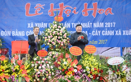 Khai mạc Lễ hội hoa Xuân Quan lần thứ nhất, năm 2017