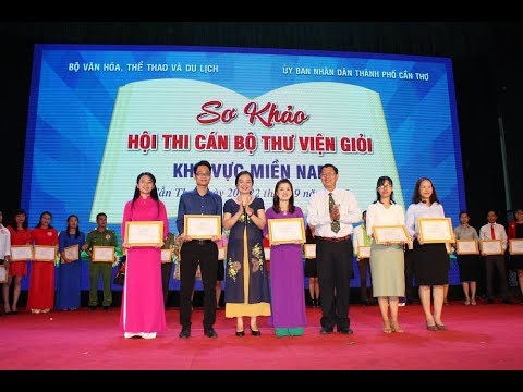 Chung kết Hội thi Cán bộ thư viện giỏi năm 2018