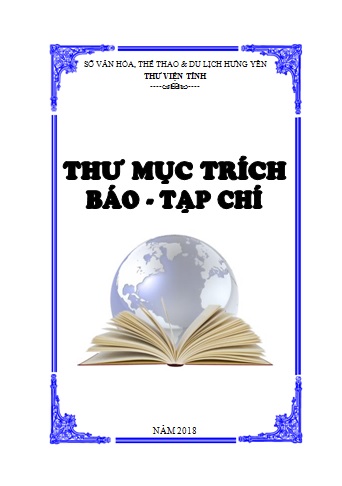 Thư mục trích báo - tạp chí tháng 1/2018