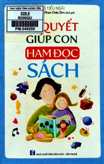 Bí quyết giúp con ham đọc sách