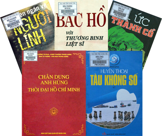 Giới thiệu sách chuyên đề kỷ niệm 72 năm Ngày Thương binh, liệt sĩ (27/7/1947-27/7/2019)