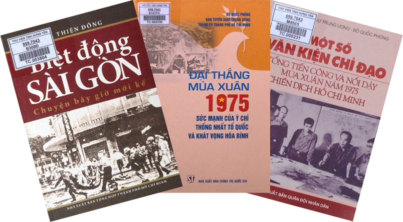 Giới thiệu sách nhân kỷ niệm 45 năm Ngày Giải phóng hoàn toàn miền Nam thống nhất đất nước (30/4/1975-30/4/2020)