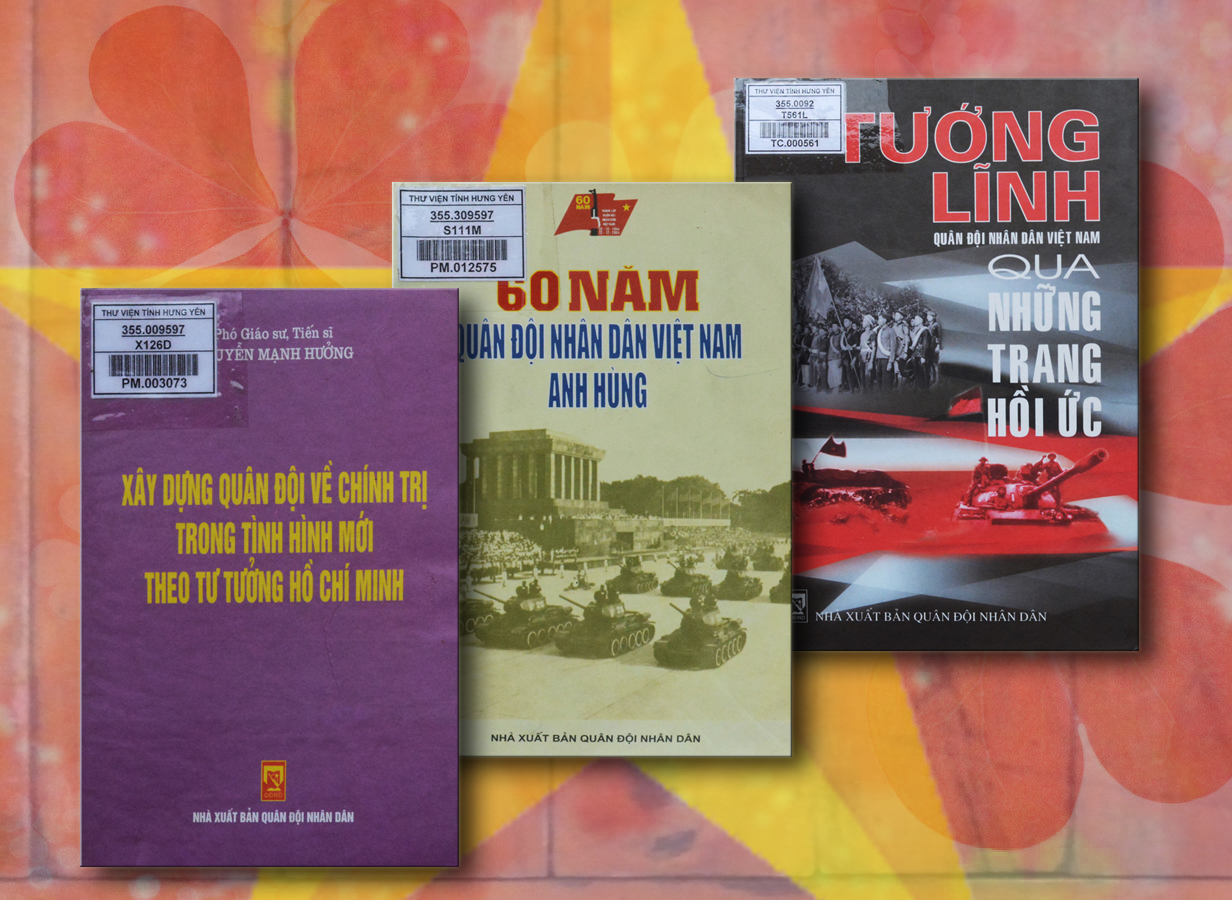 Giới thiệu sách chuyên đề kỉ niệm 77 năm Ngày thành lập Quân đội nhân dân Việt Nam (22/12/1944 - 22/12/2021)