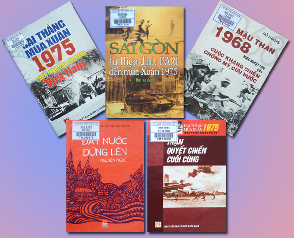 Tuyên truyền, giới thiệu sách nhân kỷ niệm 46 năm Ngày Giải phóng hoàn toàn miền Nam thống nhất đất nước (30.4.1975 - 30.4.2021)