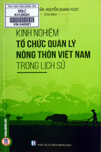 Kinh nghiệm tổ chức quản lý nông thôn Việt Nam trong lịch sử