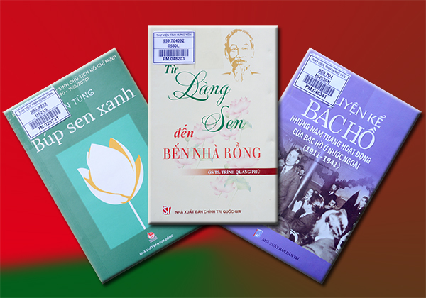 Giới thiệu sách kỉ niệm 110 năm Ngày Bác Hồ ra đi tìm đường cứu nước (5.6.1911 - 5.6.2021)