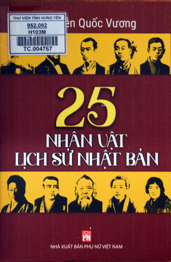 25 nhân vật lịch sử Nhật Bản 