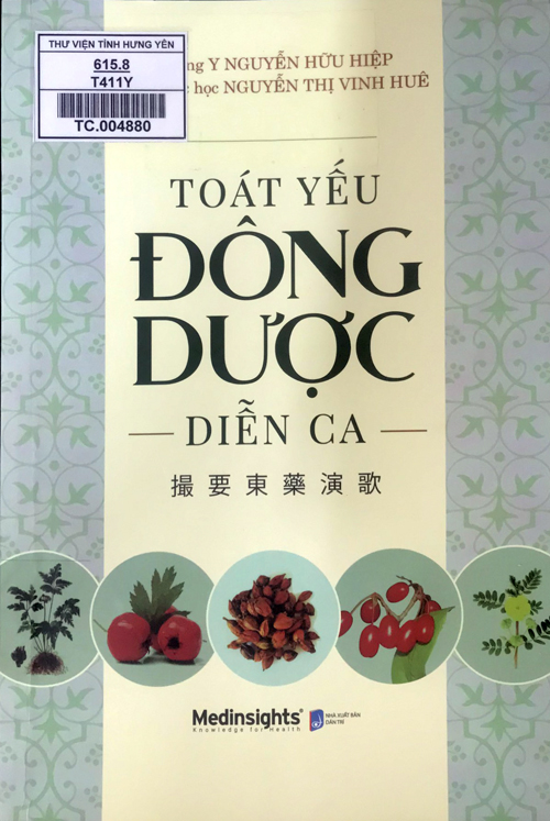 Toát yếu Đông dược diễn ca 