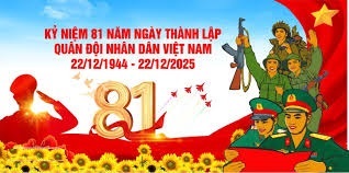 Giới thiệu sách chuyên đề kỷ niệm 81 năm ngày thành lập Quân đội nhân dân Việt Nam (22/12/1944-22/12/2025)