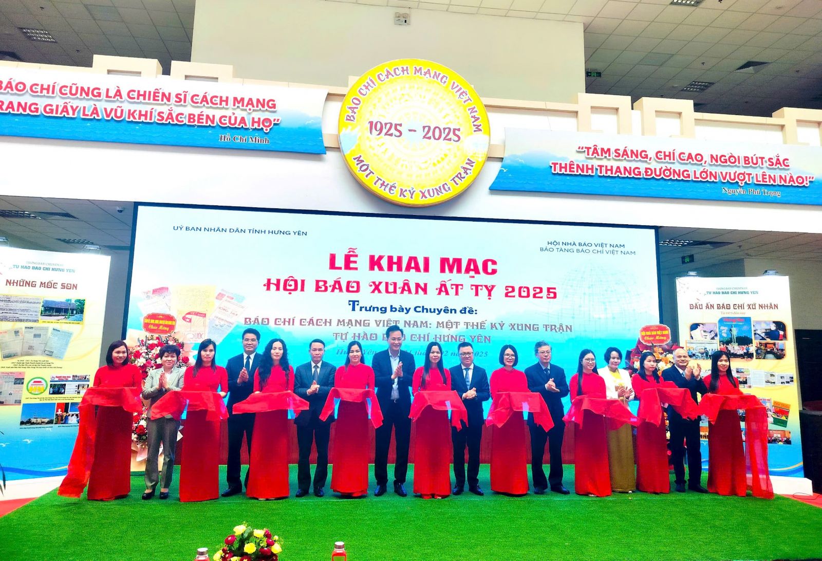 Khai mạc Hội báo Xuân Ất Tỵ tỉnh Hưng Yên năm 2025