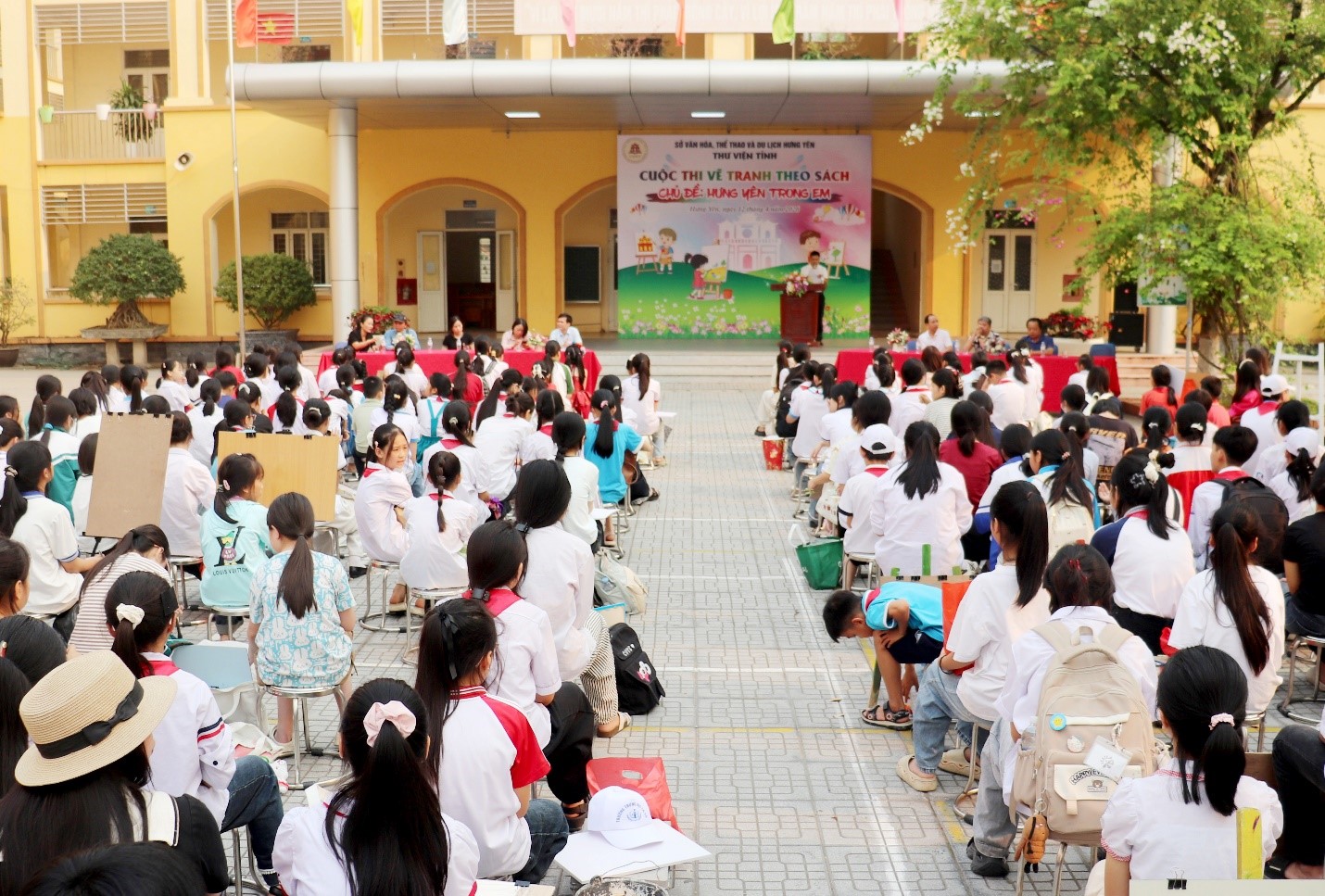 Thư viện tỉnh Hưng Yên tổ chức Cuộc thi vẽ tranh theo sách năm 2026