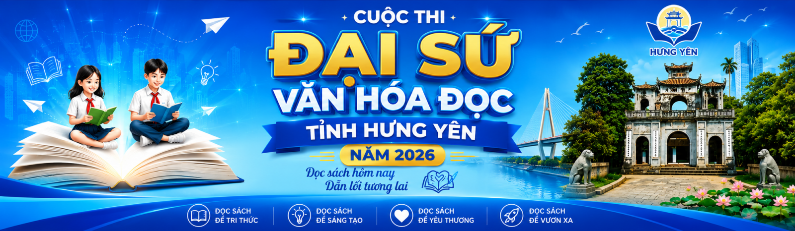Cuộc thi Đại sứ Văn hóa đọc tỉnh Hưng Yên năm 2026